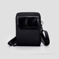 Men's Black Messenger Bag